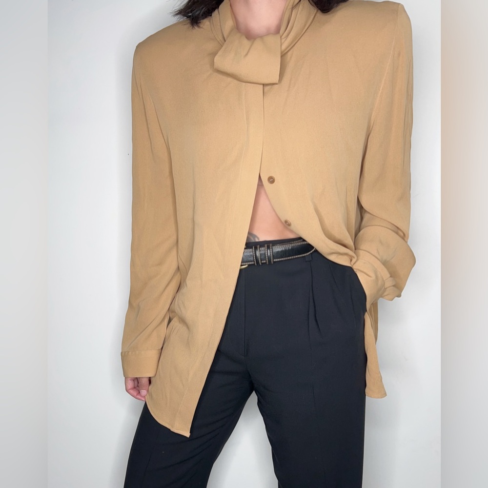 Vintage Giorgio Armani silk blouse 46